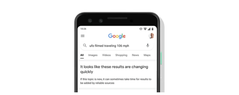 Google Alerts and information authenticity
